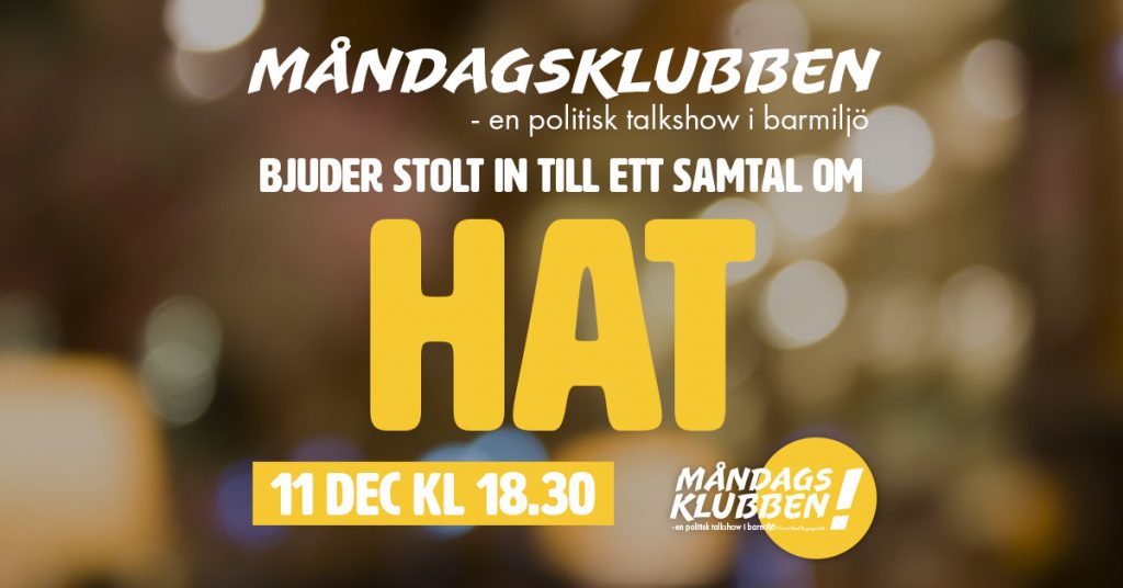 Måndagsklubben 1 december