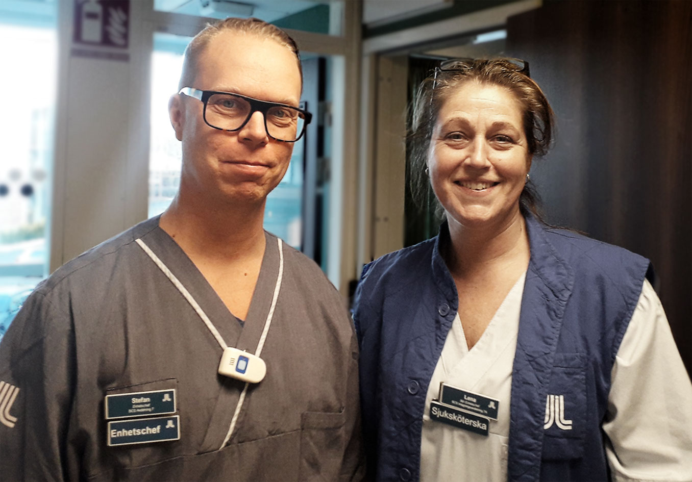 Stefan och Lena - enhetschefer på Beroendeakuten