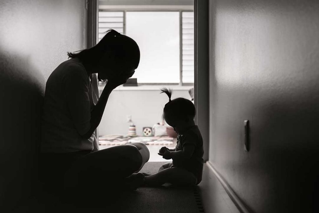 Ensamstående mamma