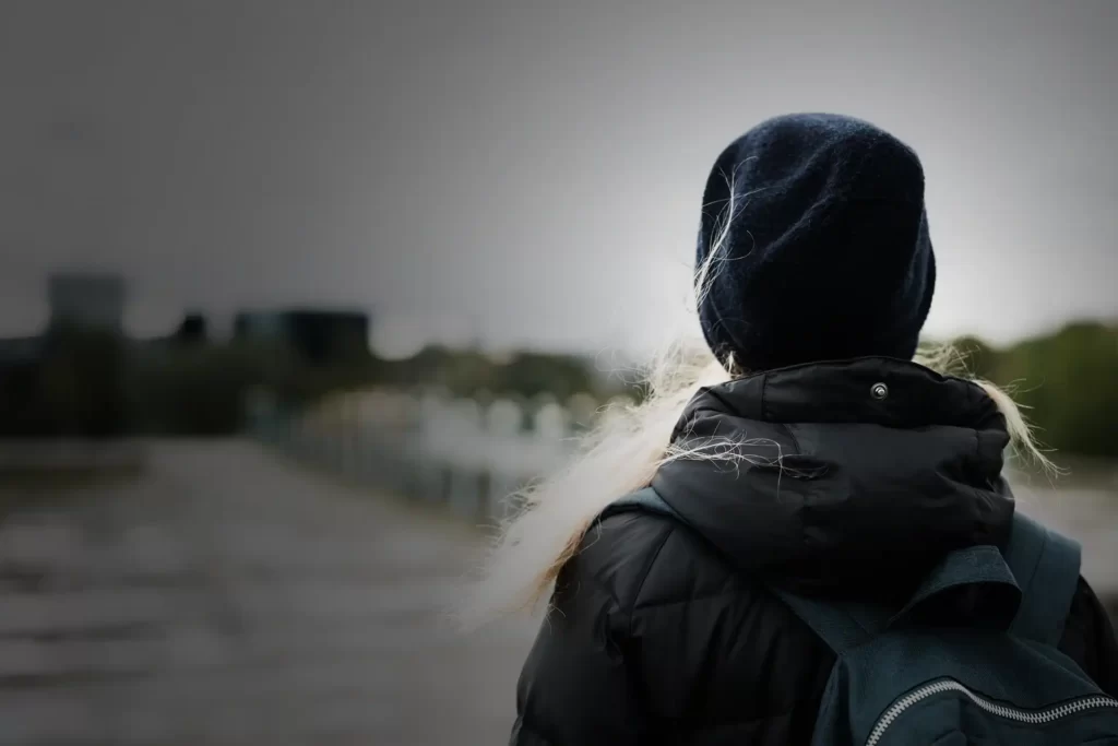 Tonåring påväg till BUP