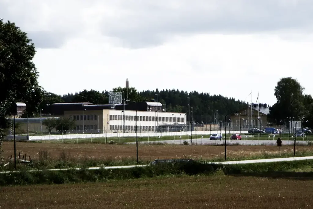 Byggnaden anstalten Hall i Södertälje.